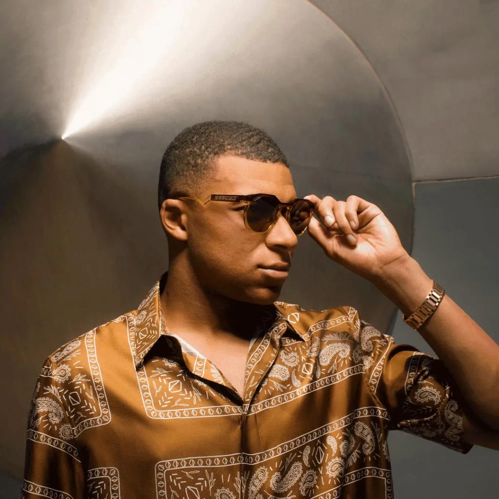 Солнцезащитные очки Oakley HSTN Kylian Mbappé с подписью Темный янтарь/Светлый карри Prizm Вольфрам