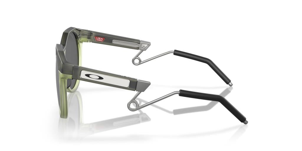 Солнцезащитные очки Oakley HSTN Metal 927904, матовые, оливковые, чернильно-черные, призматические