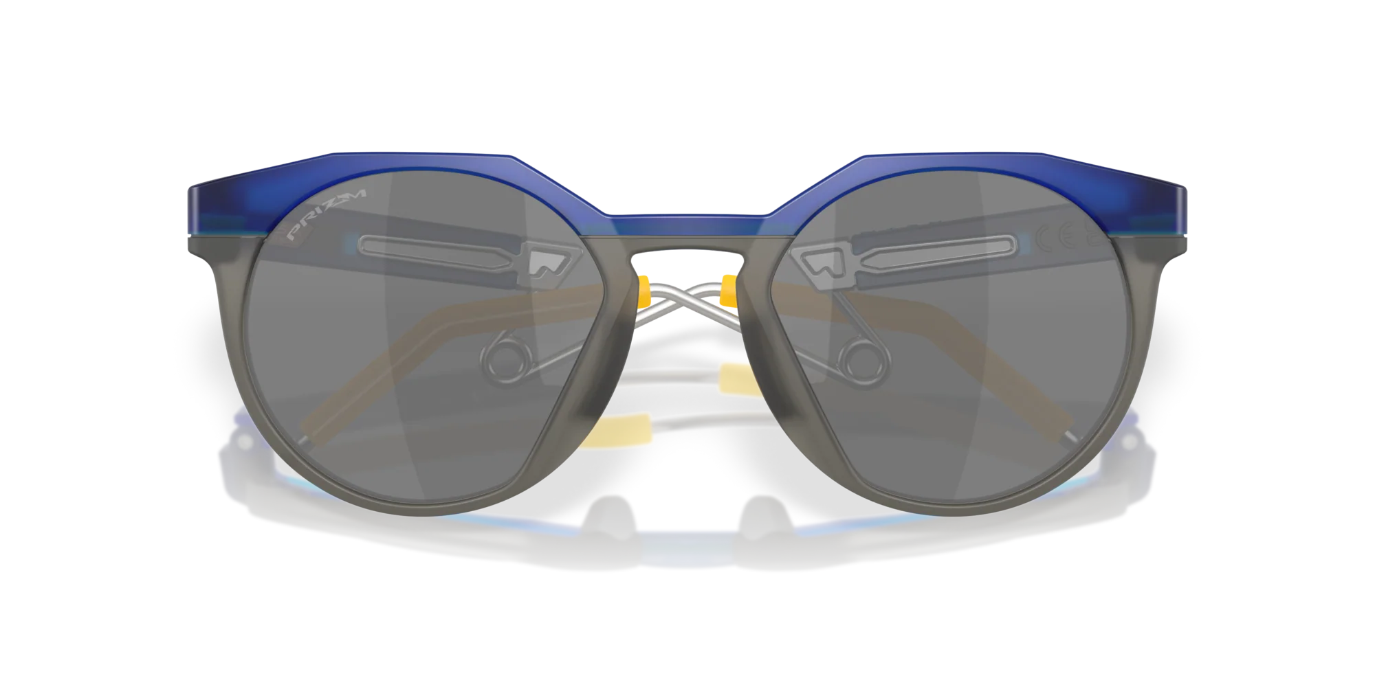 Солнцезащитные очки Oakley HSTN METAL 927906, прозрачно-голубой, призматический, черный