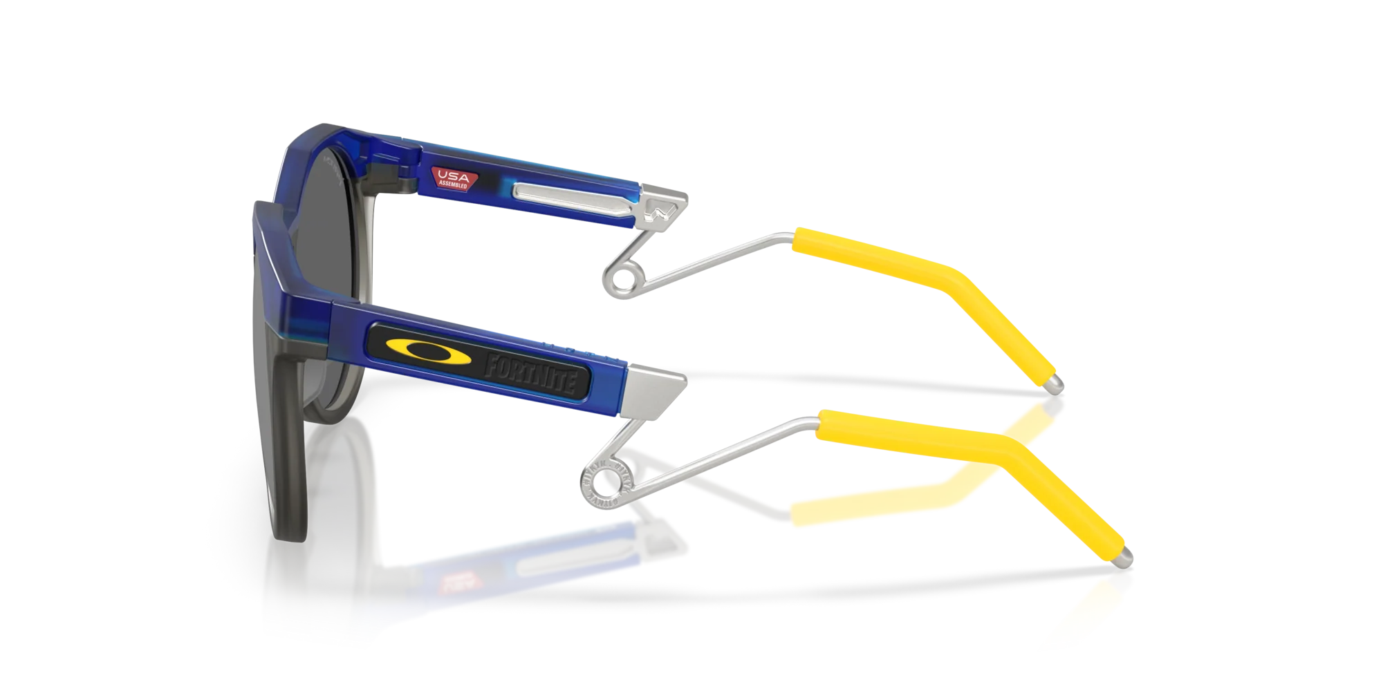 Солнцезащитные очки Oakley HSTN METAL 927906, прозрачно-голубой, призматический, черный