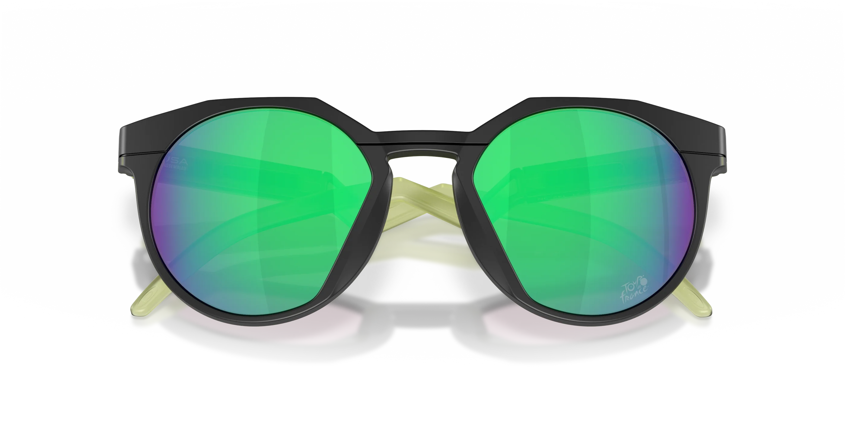 Oakley HSTN Tour De France Özel Seri Güneş Gözlüğü 924222 Matte Black Prizm Jade