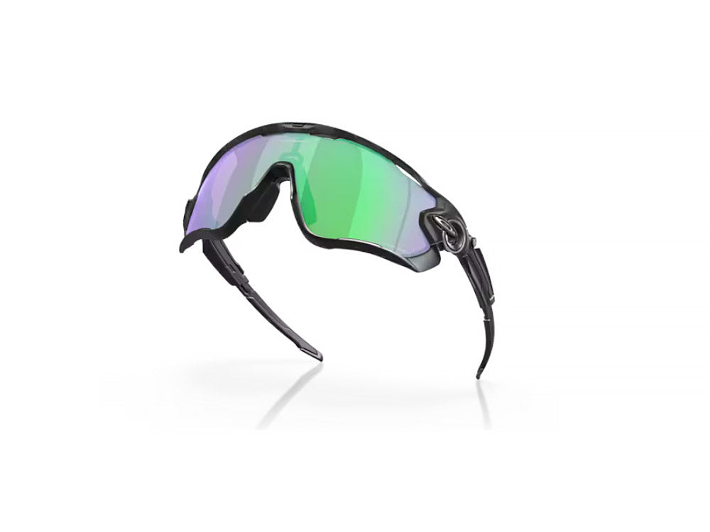 Oakley Jawbreaker Cycling Sunglasses Matte Black Camo Prizm Road Jade