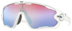 Солнцезащитные очки Oakley Jawbreaker 929021, полированные белые призмы, снежно-сапфировый иридий