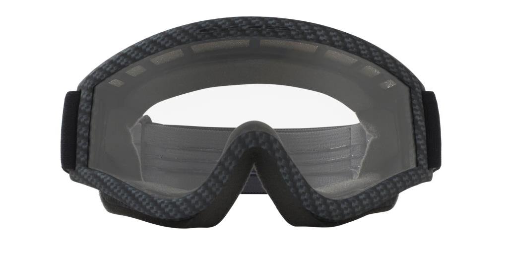 Oakley L-FRAME MX Goggles 700801 True Carbon Fiber Clear Lens