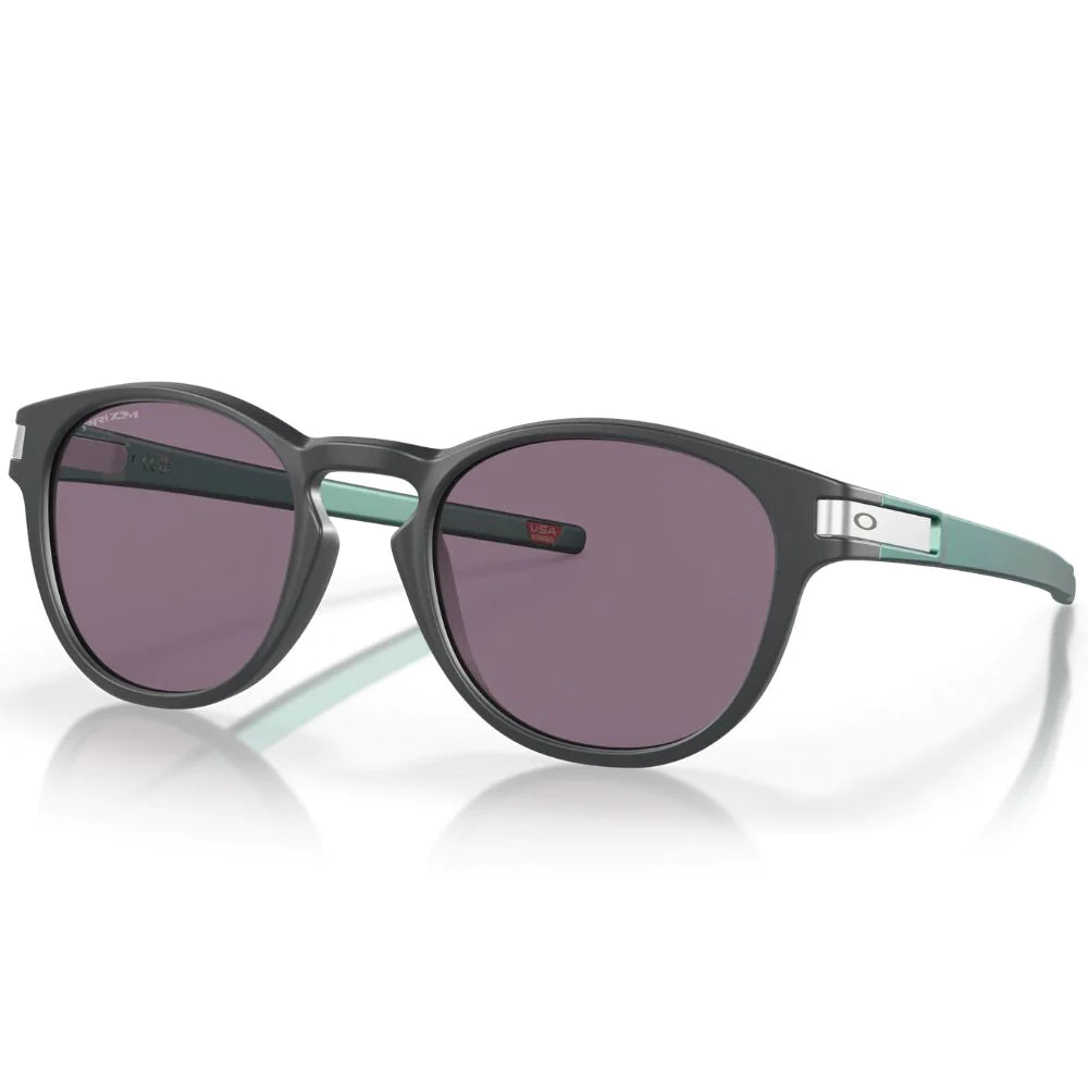 Oakley Latch Sunglasses Matte Carbon Prizm Gray