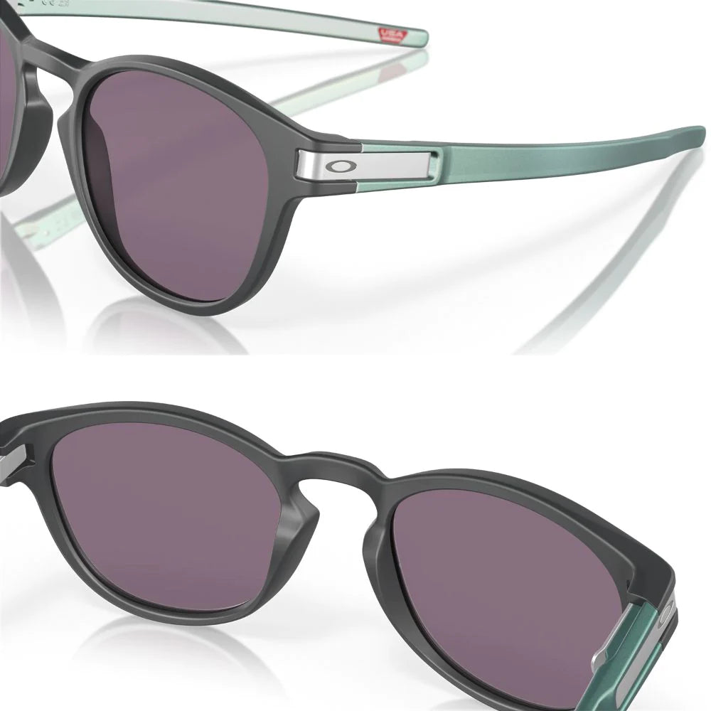 Oakley Latch Sunglasses Matte Carbon Prizm Gray