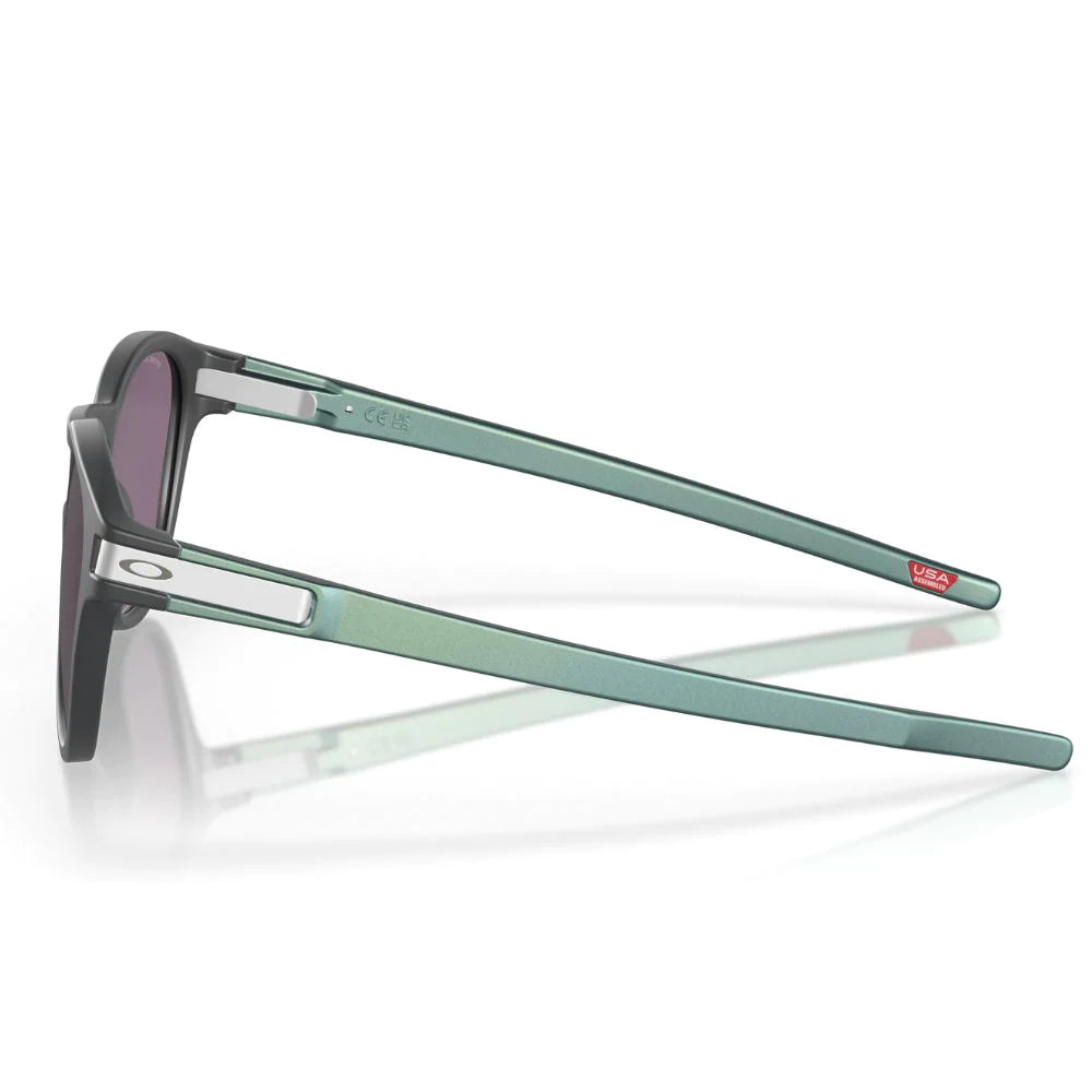 Oakley Latch Sunglasses Matte Carbon Prizm Gray
