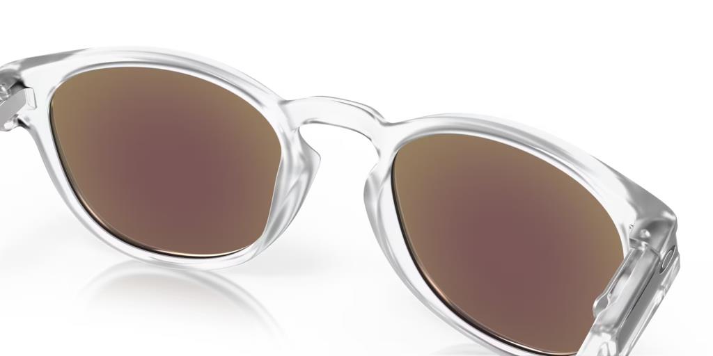 Солнцезащитные очки Oakley Latch, матовые, прозрачные, поляризованные, с сапфировым стеклом Prizm