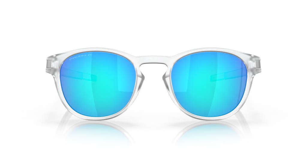 Солнцезащитные очки Oakley Latch, матовые, прозрачные, поляризованные, с сапфировым стеклом Prizm