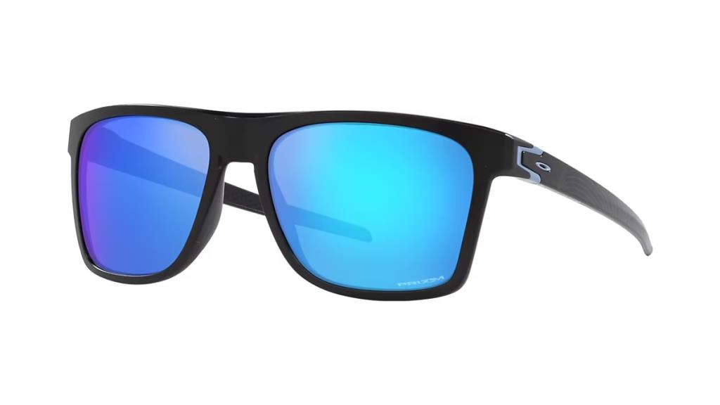 Oakley LeffingWell Sunglasses Matte Black Prizm Sapphire