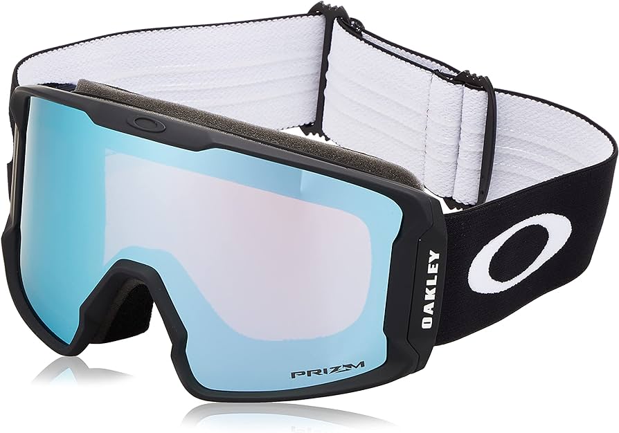 Oakley Line Miner™ M Goggles 0OO709303 Matte Black Prizm Snow Sapphire IRID