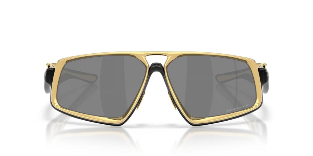 Oakley MASSILLON Titanium Polarized Sunglasses 602901 Black Ink Prizm Black Polarized