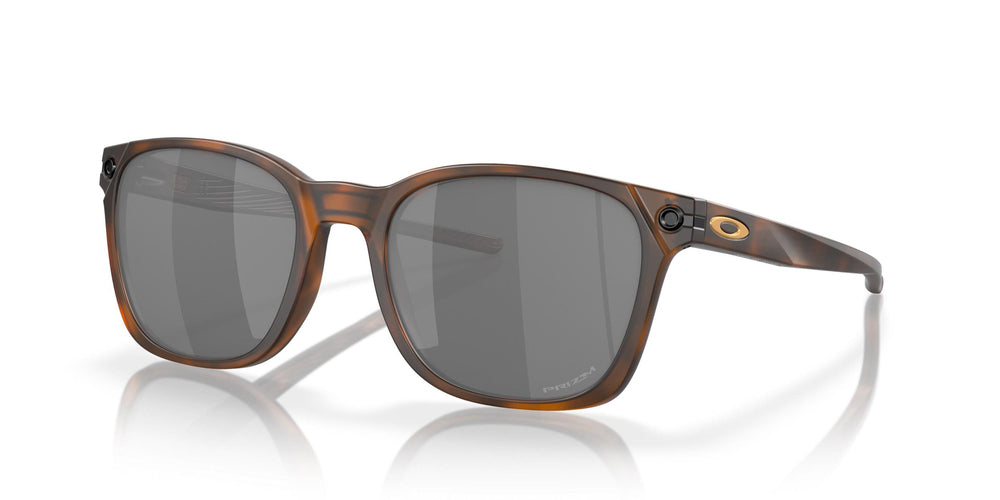 Солнцезащитные очки Oakley Ojector 901818 Матово-коричневые черепаховые Prizm Черные