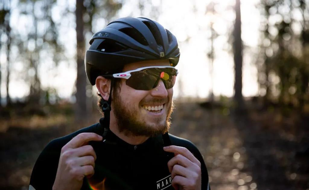 Oakley Radar Home PATH Cycling Sunglasses Gray Ink Prizm Road Black