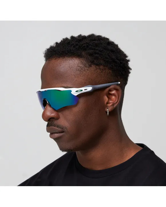 Oakley Radar Home PATH Cycling Sunglasses Gray Ink Prizm Road Black