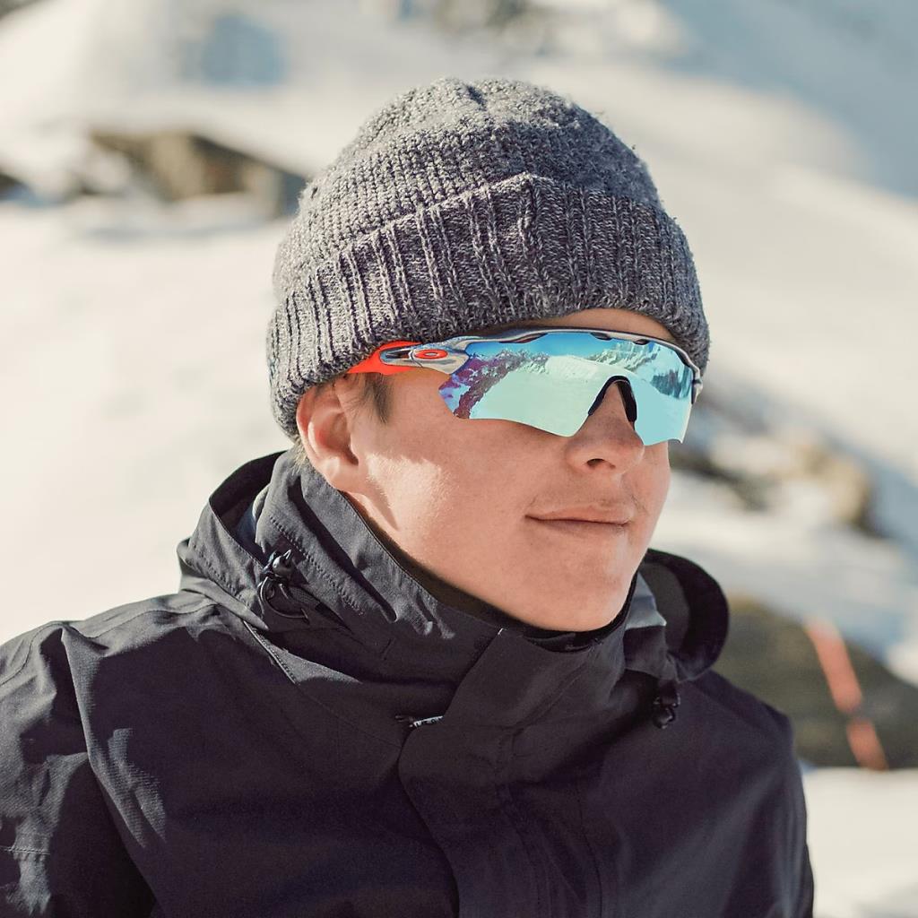 Солнцезащитные очки Oakley Radar Home Path для велоспорта, полированные белые, черные, поляризационные, Prizm