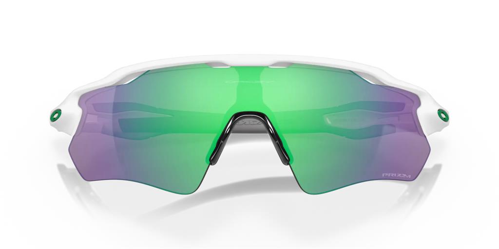 Oakley Radar Home Path Cycling Sunglasses Polished White Prizm Jade