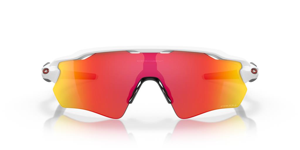 Солнцезащитные очки Oakley Radar Home Path для велоспорта, полированный белый призм, рубин