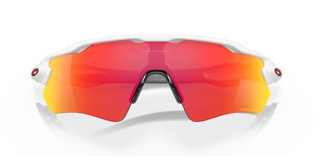 Солнцезащитные очки Oakley Radar Home Path для велоспорта, полированный белый призм, рубин