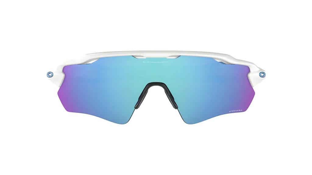 Oakley Radar Home Path Велосипедные солнцезащитные очки с полированным белым сапфиром Prizm