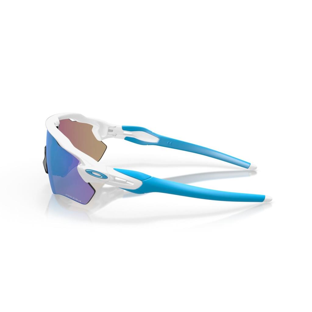 Oakley Radar Home Path Велосипедные солнцезащитные очки с полированным белым сапфиром Prizm