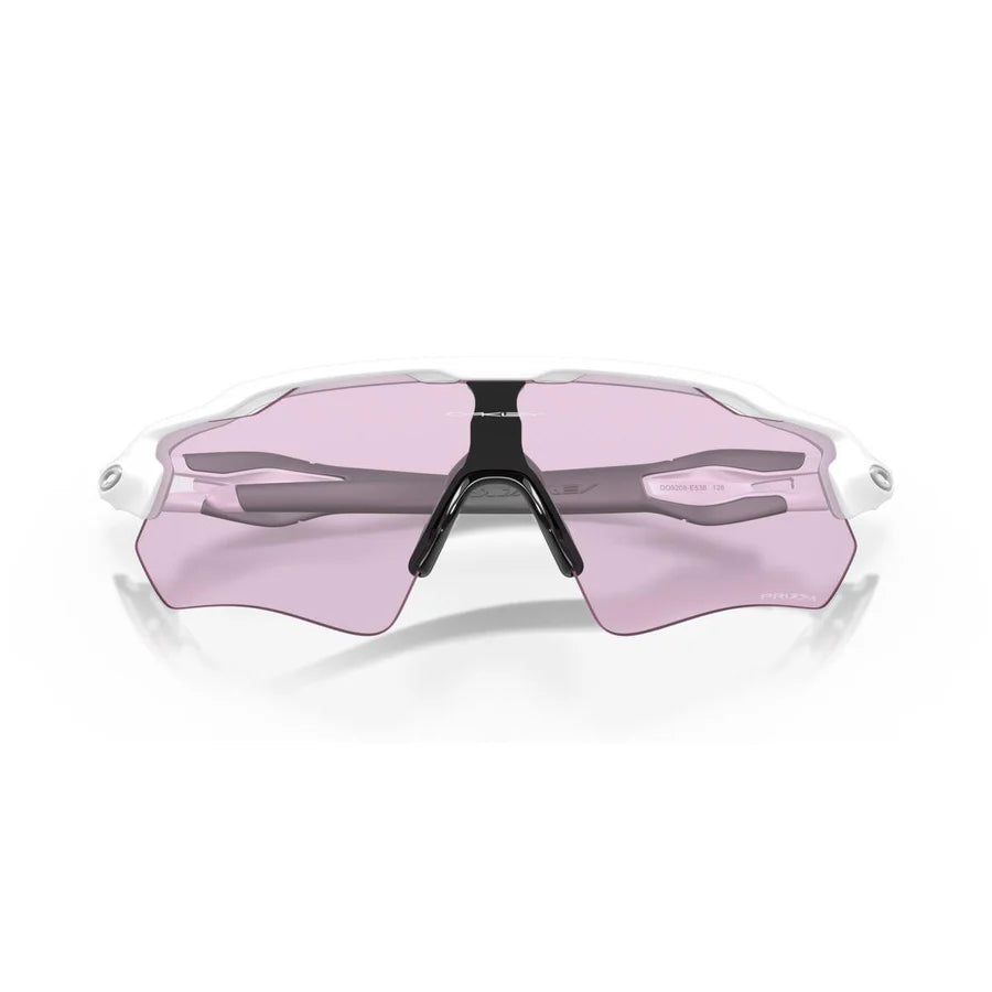 Солнцезащитные очки Oakley Radar EV Path 9208E5 матово-белые призматические для слабого освещения