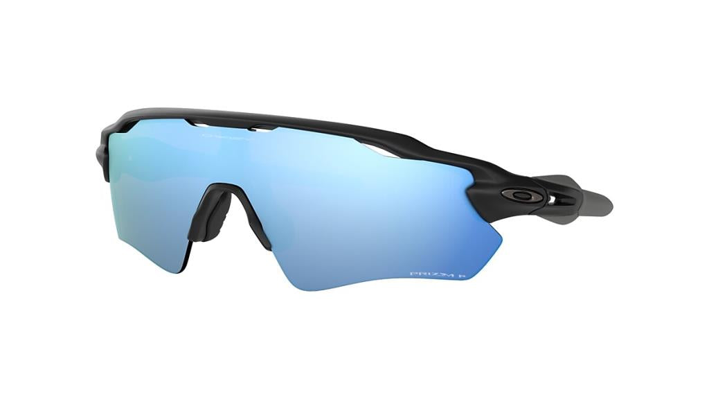 Oakley Radar EV PATH Sunglasses Matte Black Prizm Deep Water Polarized
