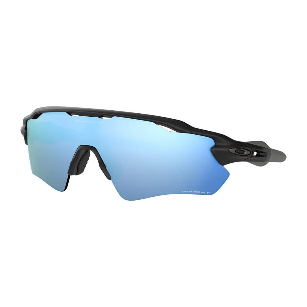 Oakley Radar EV PATH Sunglasses Matte Black Prizm Deep Water Polarized