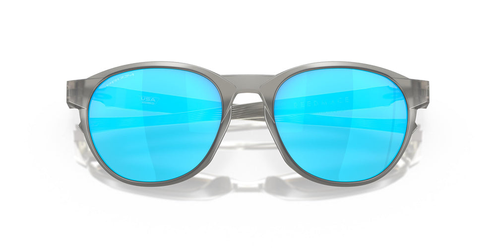 Oakley Reedmace Sunglasses 912603 Matte Grey Ink Prizm Sapphire