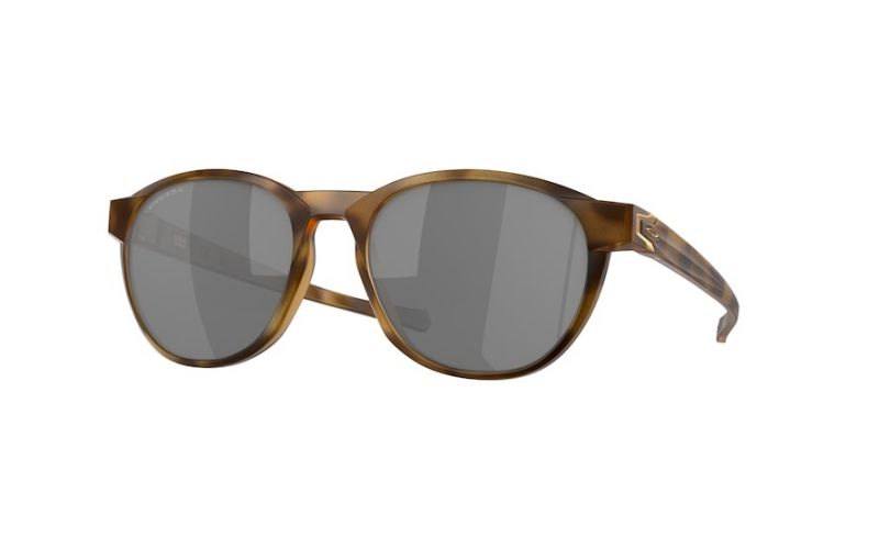 Солнцезащитные очки Oakley Reedmace 912611 матово-коричневые черепаховые призматические черные