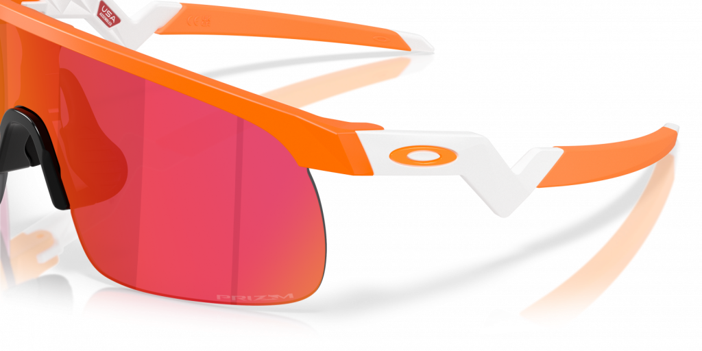 Oakley Resistor Çocuk Güneş Gözlüğü J901042 Matte Atomic Orange Prizm Field