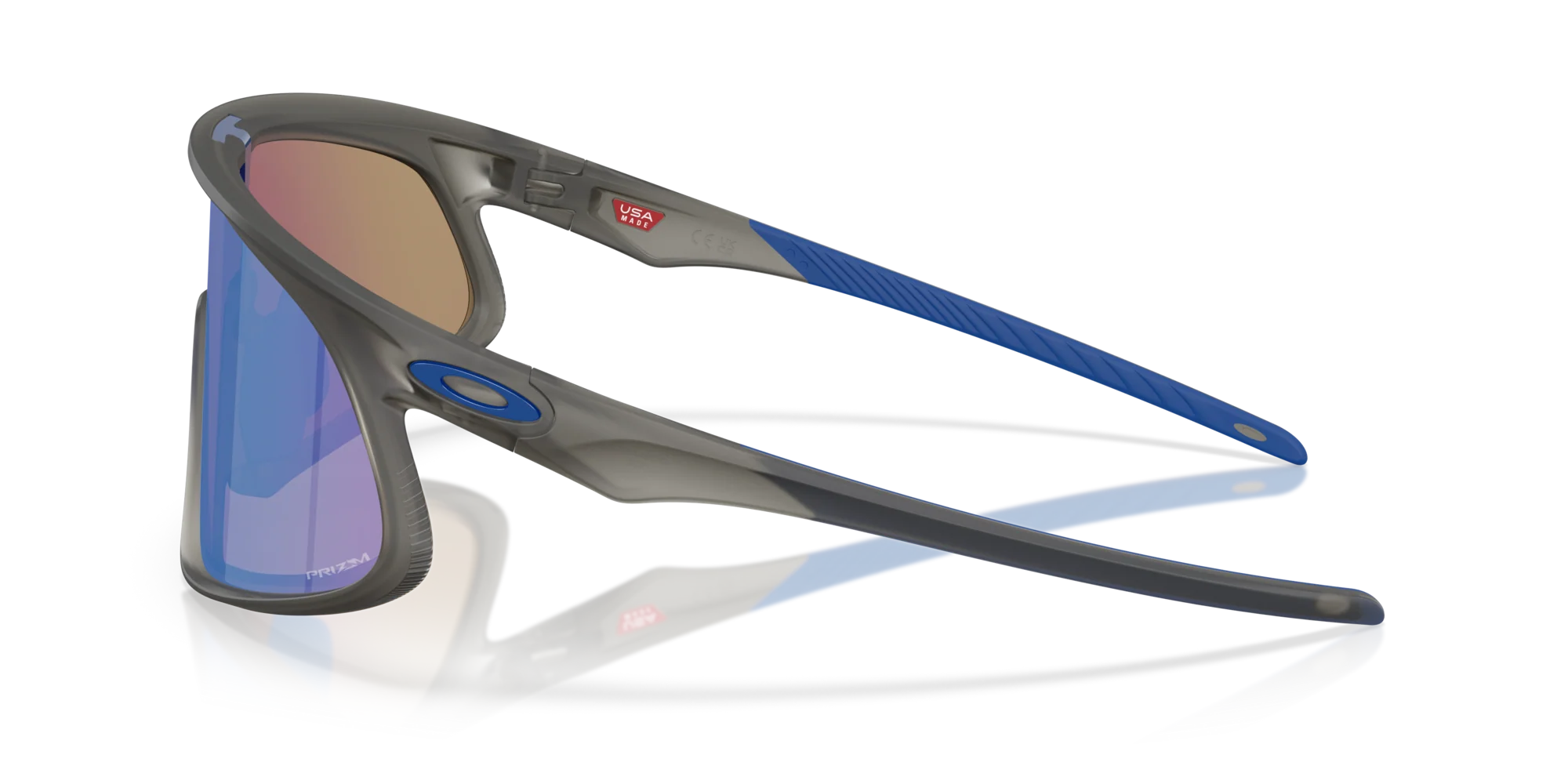 Oakley RSLV Güneş Gözlüğü 9484D 948403 Matte Grey Smoke Prizm Sapphire