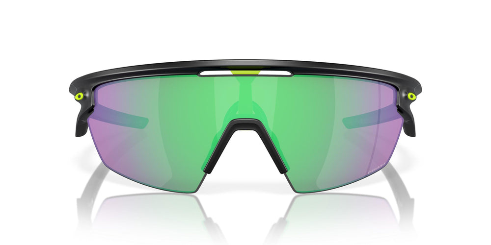 Oakley Sphaera Sunglasses 940308 Matte Black Ink Prizm Road Jade