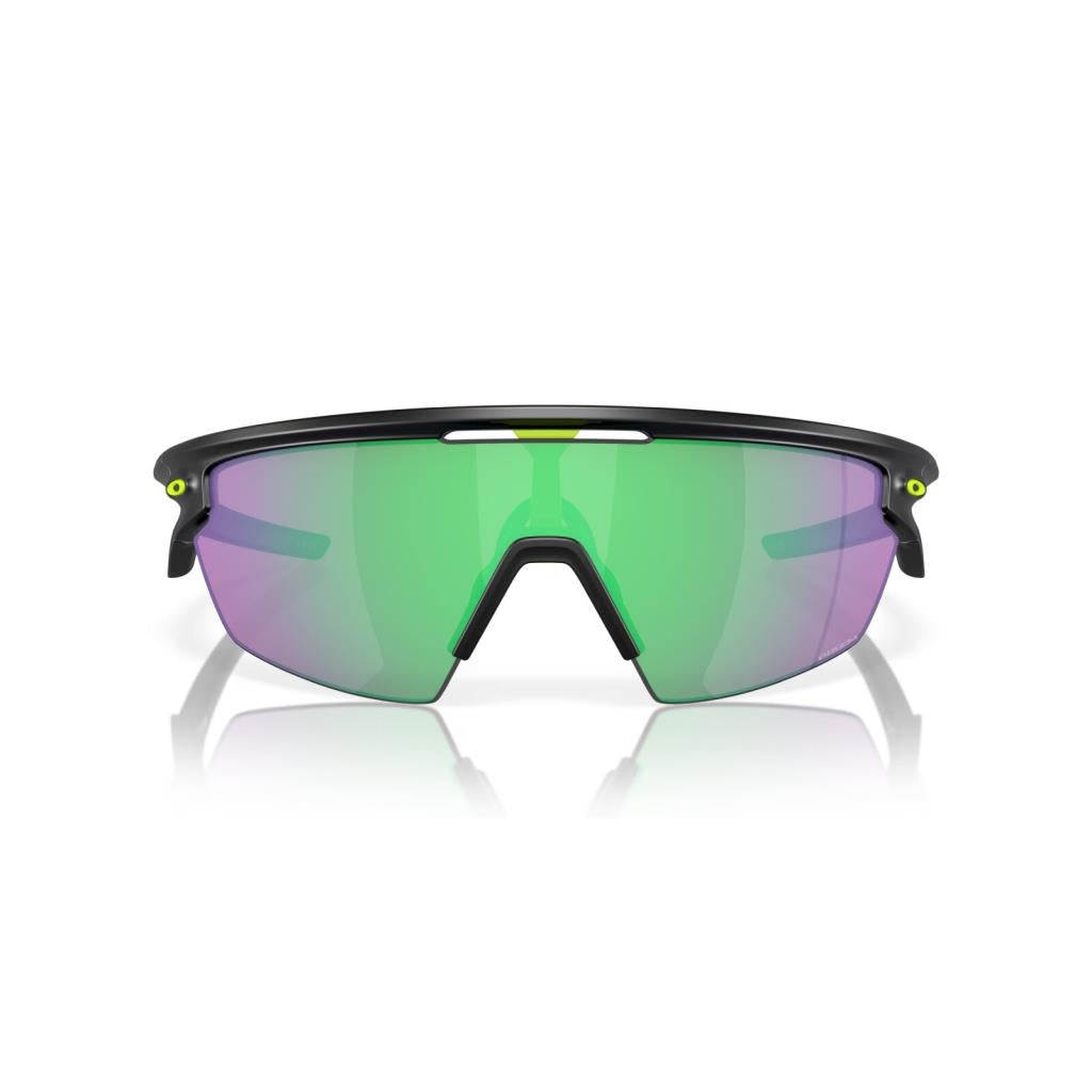 Oakley Sphaera Sunglasses 940308 Matte Black Ink Prizm Road Jade
