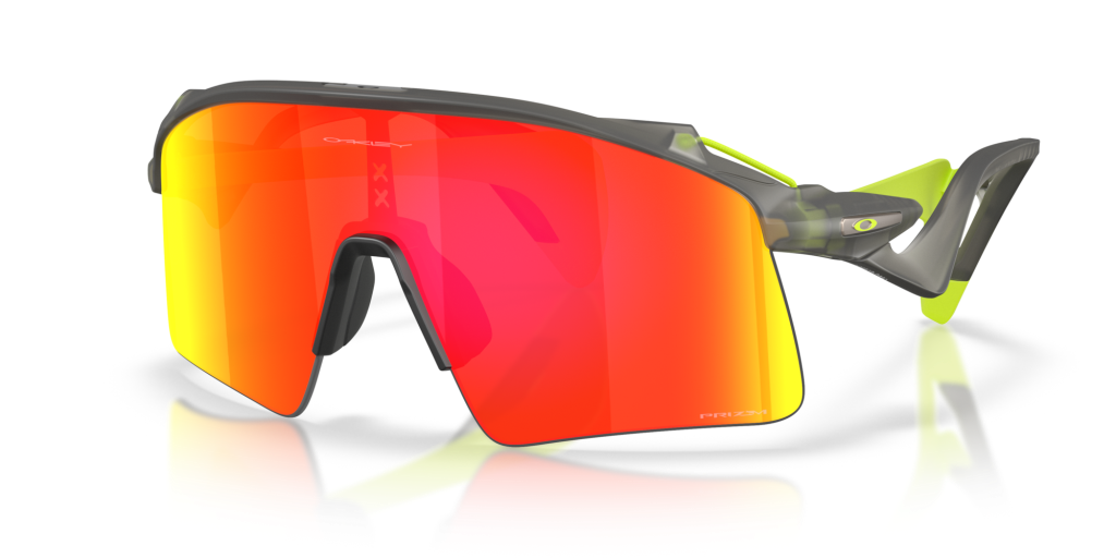 Oakley STUNT WING Sunglasses 951904 Matte Grey Smoke Prizm Ruby