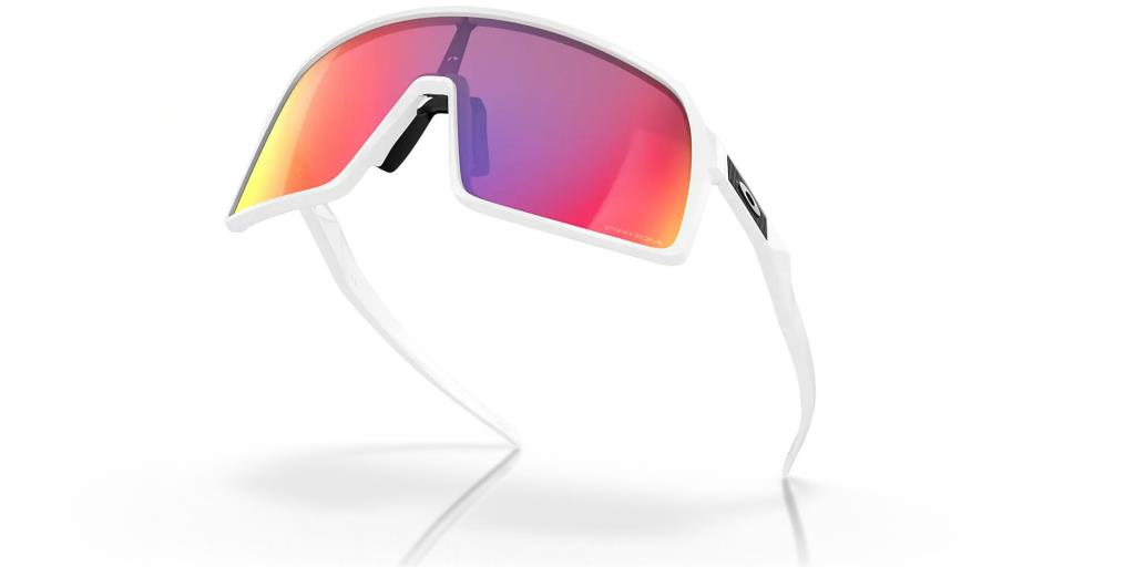 Oakley Sutro Bisiklet Güneş Gözlüğü Matte White Prizm Road