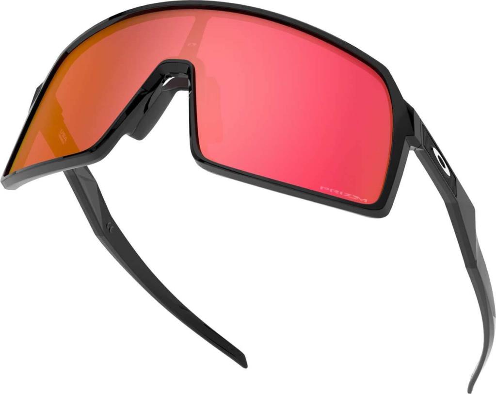 Oakley Sutro Bisiklet Güneş Gözlüğü Polished Black Prizm Snow Torch Iridium