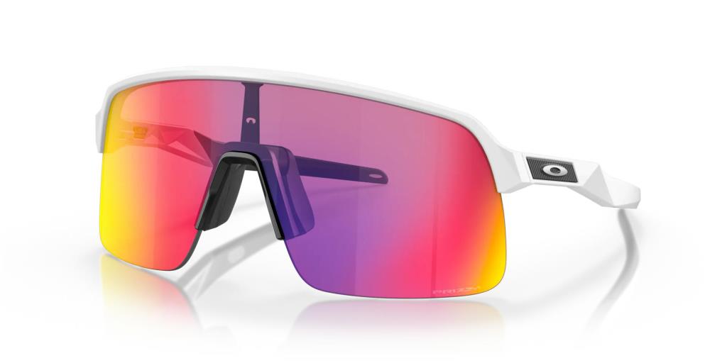 Oakley Sutro Lite Cycling Sunglasses Matte White Prizm Road
