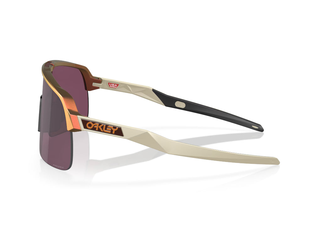 Солнцезащитные очки Oakley Sutro Lite 946358 Матовое красное золото ColorShift Prizm Road Черные