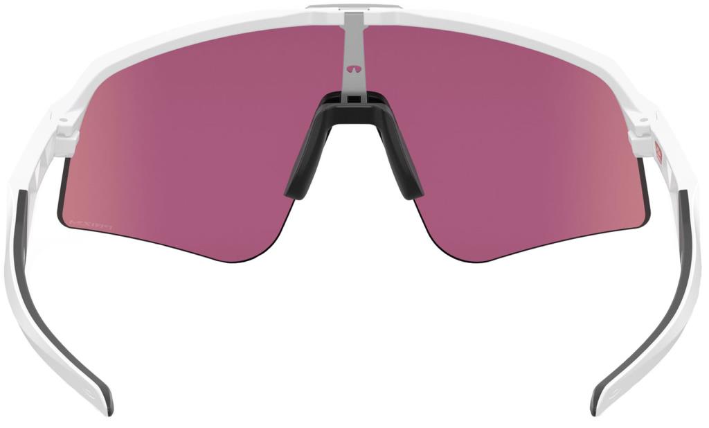 Oakley Sutro Lite Sweep Cycling Sunglasses Matte White Prizm Road Jade
