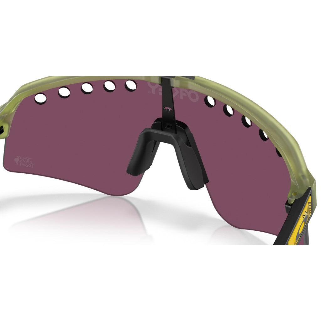 Oakley Sutro Lite Sweep Mathieu Van Der Poel Özel Seri Güneş Gözlüğü 946536 Matte Trans Fern Prizm Road Black