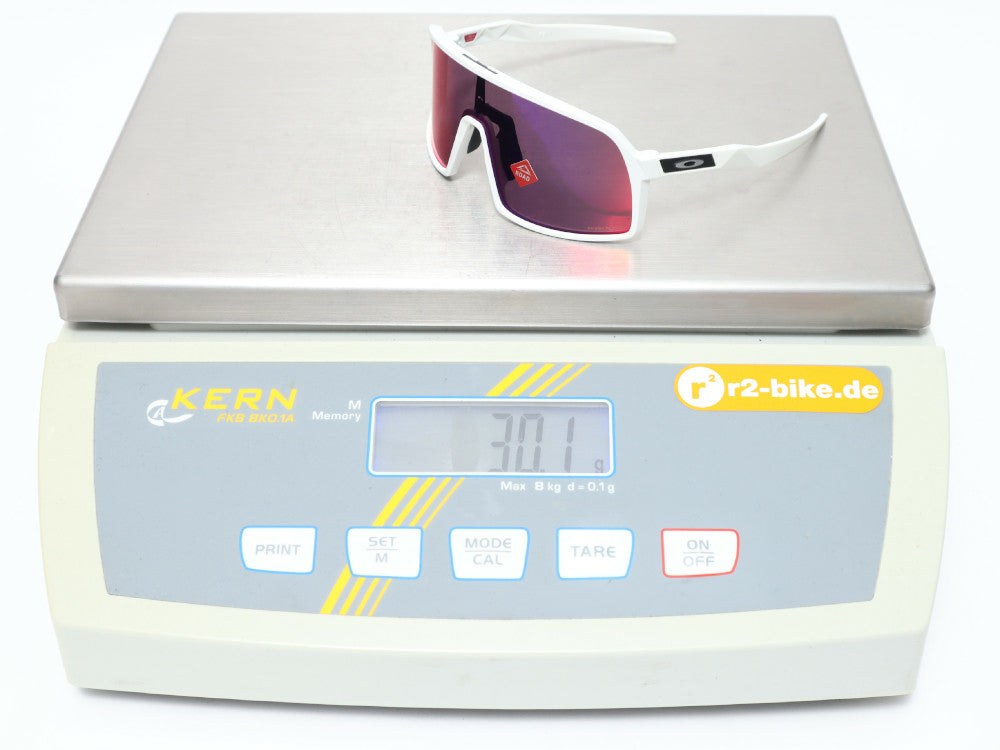 Велосипедные солнцезащитные очки Oakley Sutro S матово-белые Prizm Road