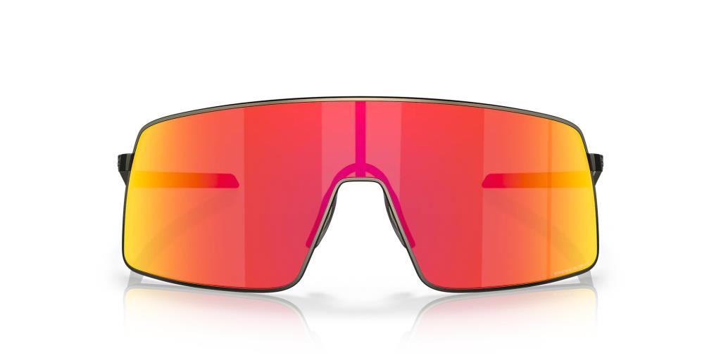 Oakley Sutro TI Cycling Sunglasses Satin Carbon Prizm Ruby