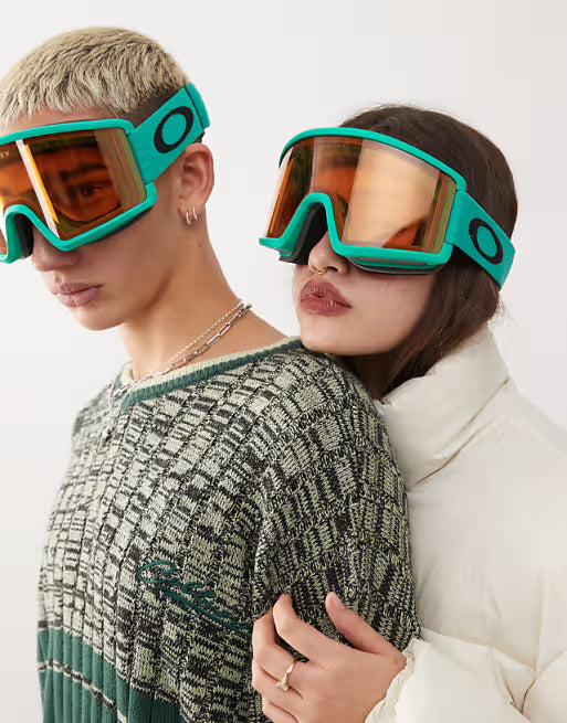 Очки Oakley Target Line L Goggles 712011 Celeste Persimmon