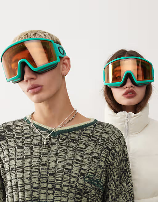 Очки Oakley Target Line L Goggles 712011 Celeste Persimmon