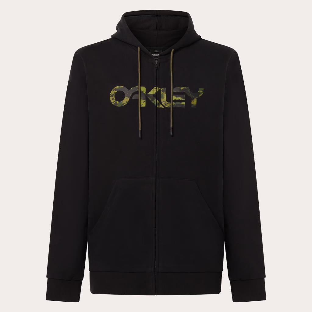 Толстовка с капюшоном Oakley Teddy Full Zip Hoodie FOA403057 03K Black Tiger Mint Camo