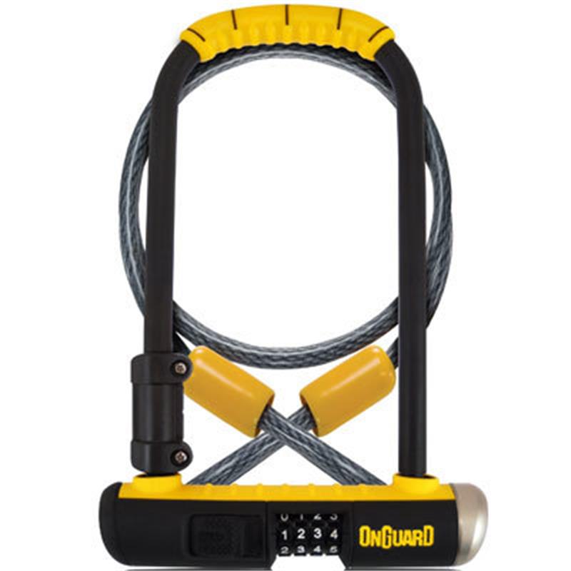 Комбинация Onguard U-Lock 8012C Bulldog Combo DT Wired
