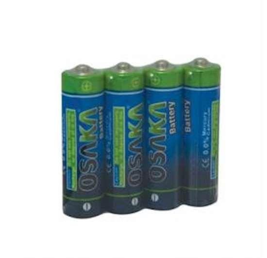 OSAKA AA R6P 1.5V PVC Pen Batteries 4 Packs