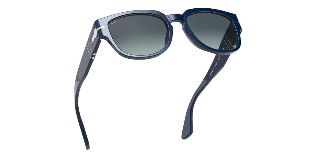 Persol 0PO3231S Солнцезащитные очки в синей оправе с синим градиентом лазурного цвета
