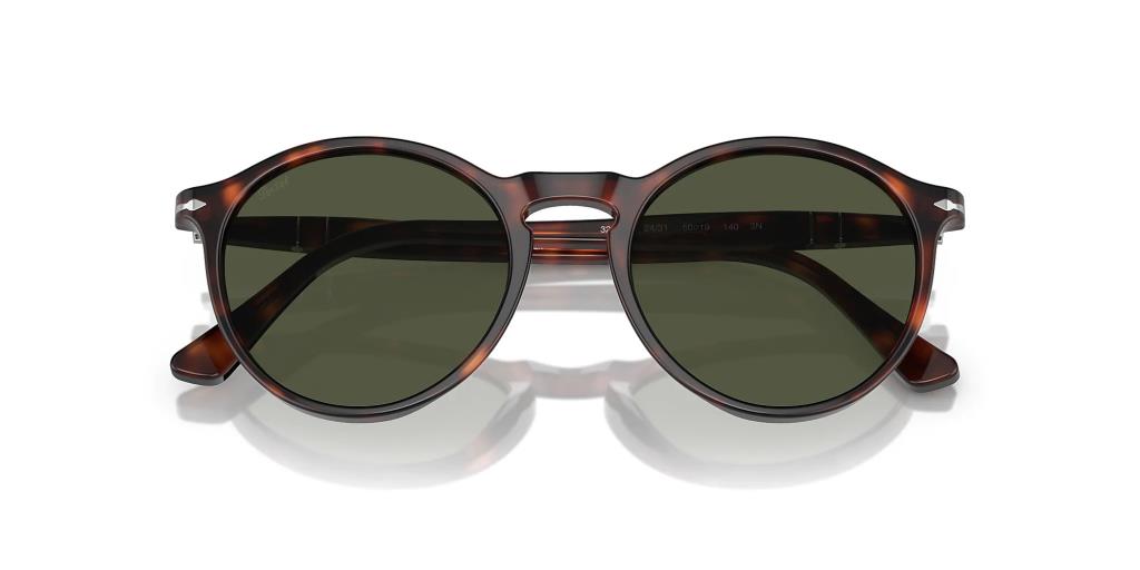 Солнцезащитные очки Persol 0PO3285S Гавана Зеленые 24/31 52 Экартман